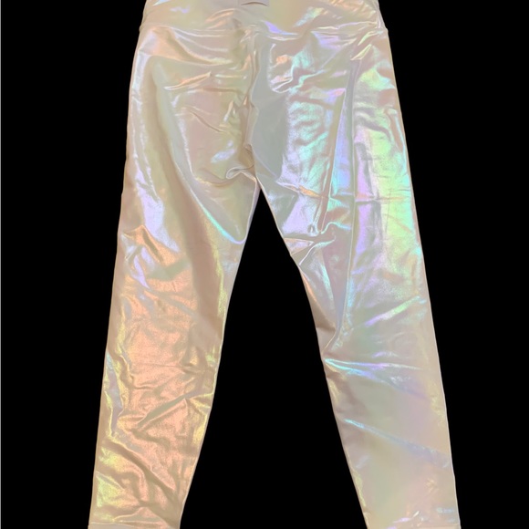 Zyia white unicorn luxe 7/8 24” leggings NWT - Picture 6 of 7
